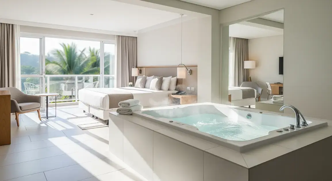 Lista de 3 hotéis em Guarulhos com hidro