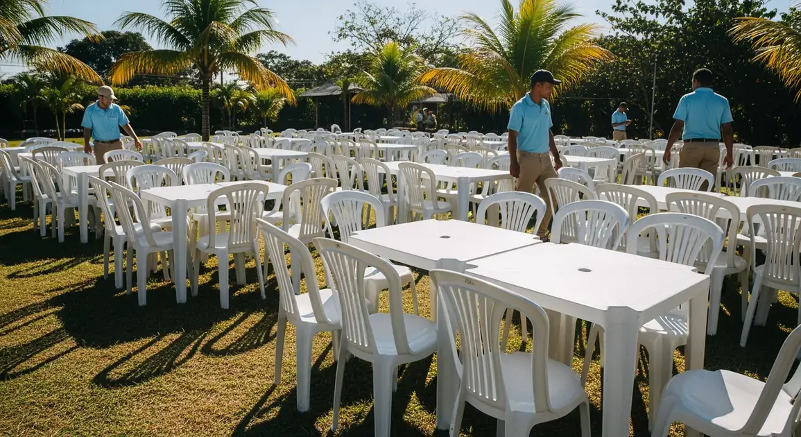 Veja 3 empresas de aluguel de mesas e cadeiras em Guarulhos – SP